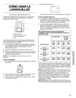 Preview for 31 page of Kenmore 665.1648 Series Use & Care Manual