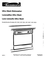 Предварительный просмотр 1 страницы Kenmore 665.16622 Use & Care Manual