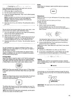 Предварительный просмотр 13 страницы Kenmore 665.16622 Use & Care Manual