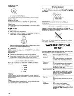 Preview for 14 page of Kenmore 665.16652 Use & Care Manual