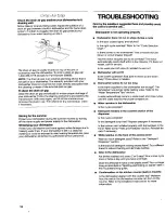 Preview for 16 page of Kenmore 665.16652 Use & Care Manual