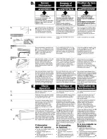 Предварительный просмотр 12 страницы Kenmore 665.16772 Installation Instructions Manual