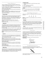 Preview for 13 page of Kenmore 665.1704 Use & Care Manual