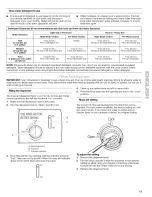 Preview for 13 page of Kenmore 665.1727 Use And Care Manual