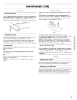 Preview for 19 page of Kenmore 665.1727 Use And Care Manual