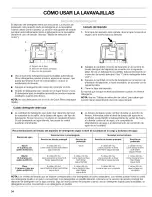 Preview for 34 page of Kenmore 665.1727 Use And Care Manual