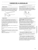 Preview for 41 page of Kenmore 665.1727 Use And Care Manual