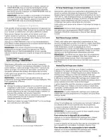 Preview for 61 page of Kenmore 665.1727 Use And Care Manual