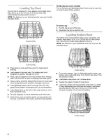 Preview for 8 page of Kenmore 665.1735 Use & Care Manual