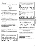 Preview for 11 page of Kenmore 665.1735 Use & Care Manual