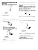 Preview for 9 page of Kenmore 665.17422 User Manual