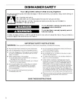 Preview for 4 page of Kenmore 665.17459 Use & Care Manual