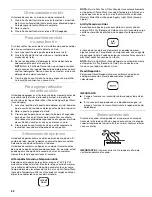 Preview for 32 page of Kenmore 665.17459 Use & Care Manual