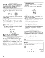 Preview for 12 page of Kenmore 665.1766 Series Use And Care Manual