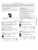 Preview for 13 page of Kenmore 665.1771 Series Use And Care Manual