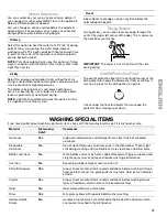 Preview for 13 page of Kenmore 665.1772 Series Use & Care Manual