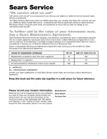 Preview for 3 page of Kenmore 665.60601 Use & Care Manual