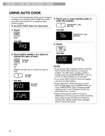 Preview for 22 page of Kenmore 665.60629 Use & Care Manual