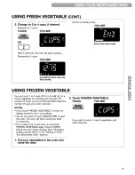 Preview for 31 page of Kenmore 665.60629 Use & Care Manual