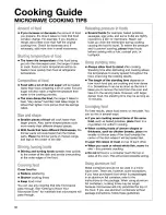 Preview for 36 page of Kenmore 665.60629 Use & Care Manual