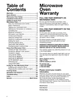 Preview for 2 page of Kenmore 665.61609 Use And Care Manual