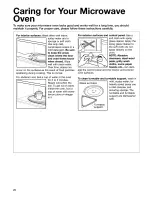 Preview for 28 page of Kenmore 665.61609 Use And Care Manual