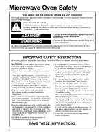 Preview for 4 page of Kenmore 665.61612 Use & Care Manual