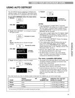 Предварительный просмотр 25 страницы Kenmore 665.61632 Use & Care Manual