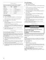 Preview for 12 page of Kenmore 665.62612 Use & Care Manual