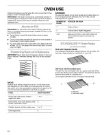 Предварительный просмотр 12 страницы Kenmore 665.7213 Series Use & Care Manual