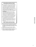 Preview for 5 page of Kenmore 665.7441 Series Use & Care Manual