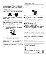 Preview for 12 page of Kenmore 665.7441 Series Use & Care Manual