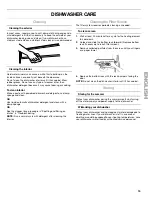 Preview for 15 page of Kenmore 665.7441 Series Use & Care Manual