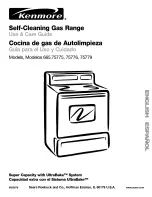 Предварительный просмотр 1 страницы Kenmore 665.75775 Use & Care Manual