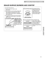 Предварительный просмотр 33 страницы Kenmore 665.75775 Use & Care Manual