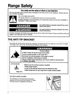 Предварительный просмотр 4 страницы Kenmore 665.75837 Use And Care Manual