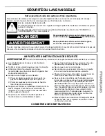 Preview for 27 page of Kenmore 665.7796 series Use & Care Manual