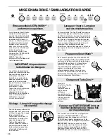 Preview for 30 page of Kenmore 665.7796 series Use & Care Manual