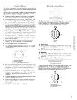 Предварительный просмотр 9 страницы Kenmore 665.9214 Series Use & Care Manual