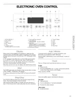 Предварительный просмотр 11 страницы Kenmore 665.9214 Series Use & Care Manual