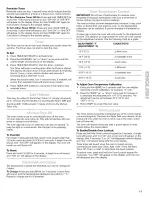 Preview for 11 page of Kenmore 665.9527 Series Use & Care Manual