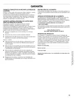 Preview for 25 page of Kenmore 665.9527 Series Use & Care Manual