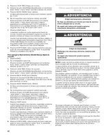 Preview for 40 page of Kenmore 665.9527 Series Use & Care Manual