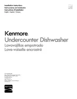 Kenmore 66513012K111 Installation Instructions Manual preview