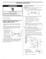 Preview for 6 page of Kenmore 66513206K901 Installation Instructions Manual