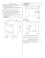 Preview for 5 page of Kenmore 665133426 Installation Instructions Manual