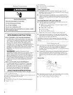 Preview for 6 page of Kenmore 665133426 Installation Instructions Manual