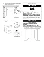 Preview for 8 page of Kenmore 665133426 Installation Instructions Manual