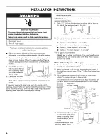 Preview for 6 page of Kenmore 66513966K010 Installation Instructions Manual