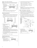 Предварительный просмотр 8 страницы Kenmore 66516012402 Installation Instructions Manual